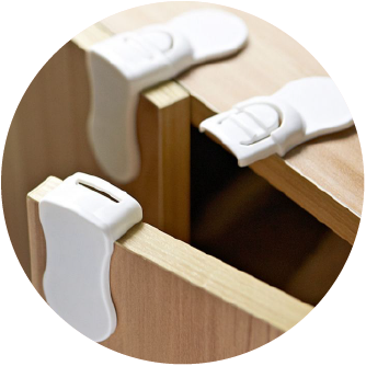 Cabinet and Drawer Safety Locks
