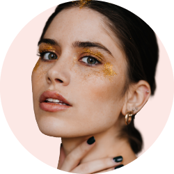 Glitter Makeup (Face and Eyes)