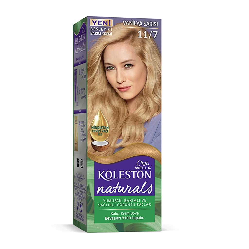 Wella Koleston صبغة شعر ويلا كولستون ناتشورالز 11/7 أشقر فانيليا - 1