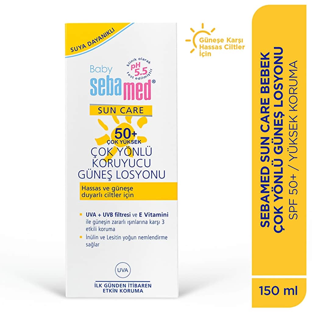 Sebamed لوشن سيباميد بيبي للوقاية من الشمس بعامل حماية 50، 150 مل - 2