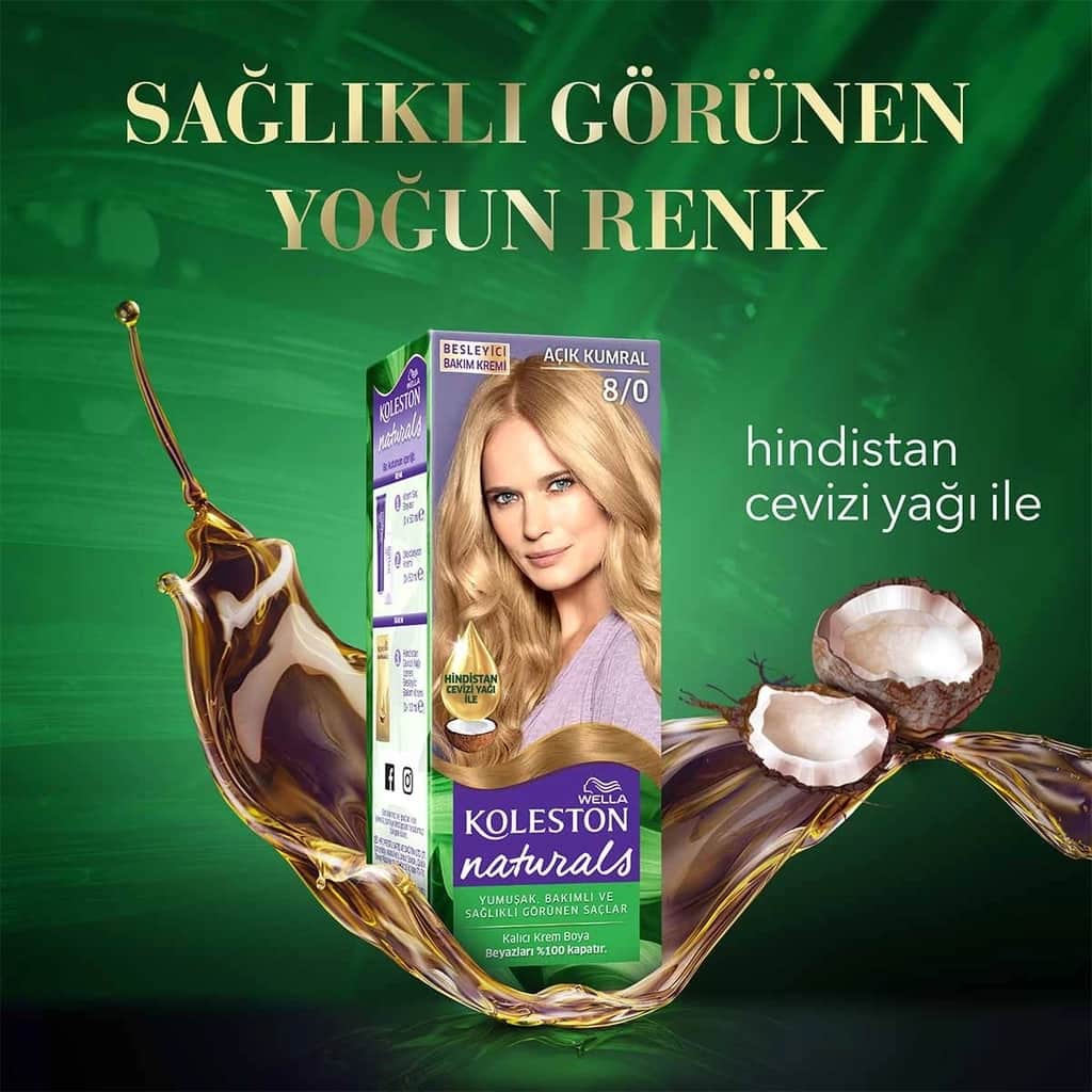 Wella Koleston صبغة شعر ويلا كولستون ناتشورالز 8/0 أشقر فاتح - 6