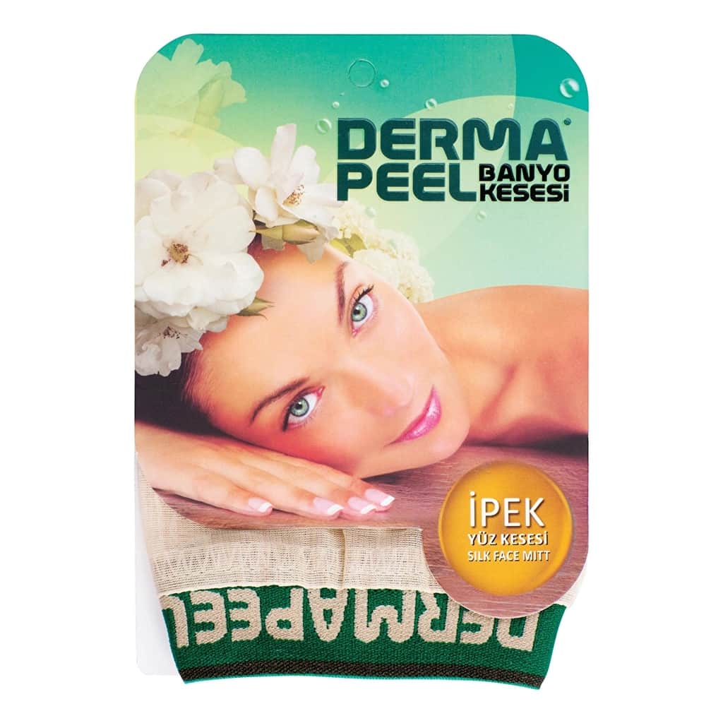 Dermapeel منشفة ديرمابيل الحريرية الطبيعية للوجه - 1