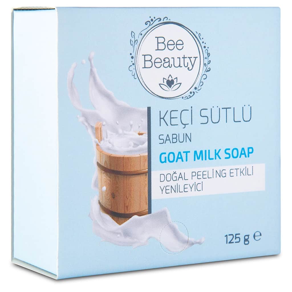Bee Beauty صابون حليب الماعز من بي بيوتي ١٢٥ غرام تقشير طبيعي ومغذي - 2