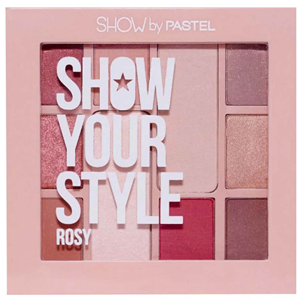 Show by Pastel مجموعة ظلال العيون \اظهر أسلوبك\" من \"شو باي باستيل\" وردي" - 2