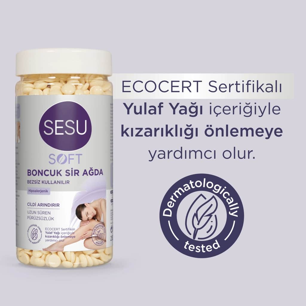 Sesu شمع سيسو الناعم 250 غرام - 3