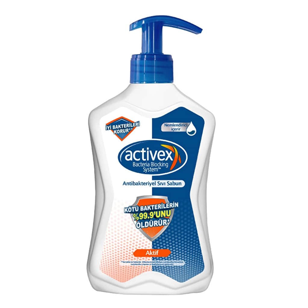 Activex صابون سائل مضاد للبكتيريا أكتيفكس أكتيف 500 مل - 1