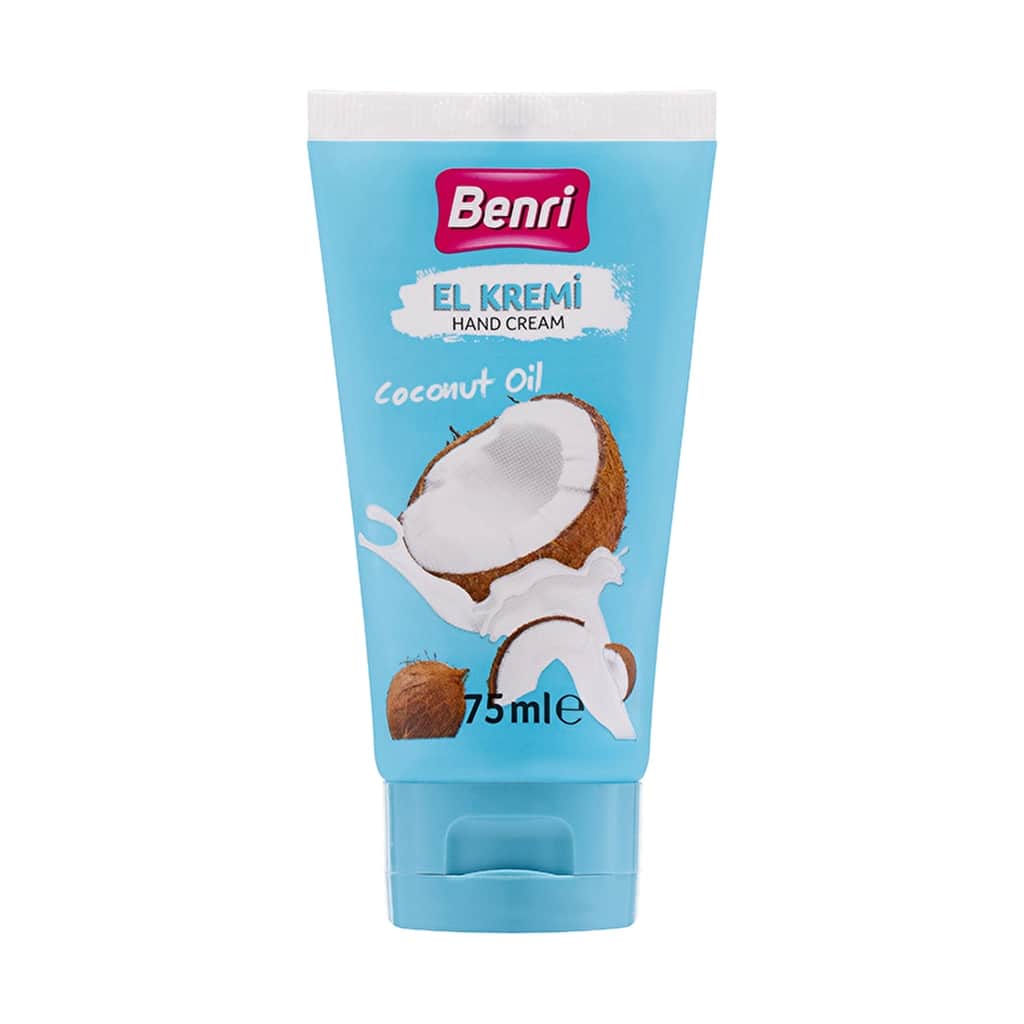 Benri كريم بينري لليدين بزيت جوز الهند 75 مل - 1