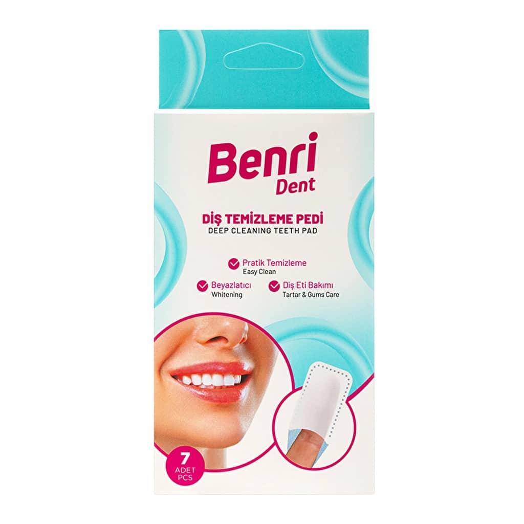 Benri Dent وسادة تنظيف الأسنان بينري دنت 7 قطع، نفس منعش وسهل الاستخدام - 1