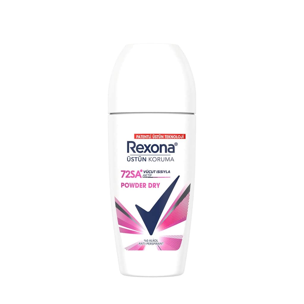 Rexona مزيل عرق ريكسونا سوبريور بروتكشن للنساء، بودرة جافة، حماية مستمرة تدوم 72 ساعة، 50 مل - 2
