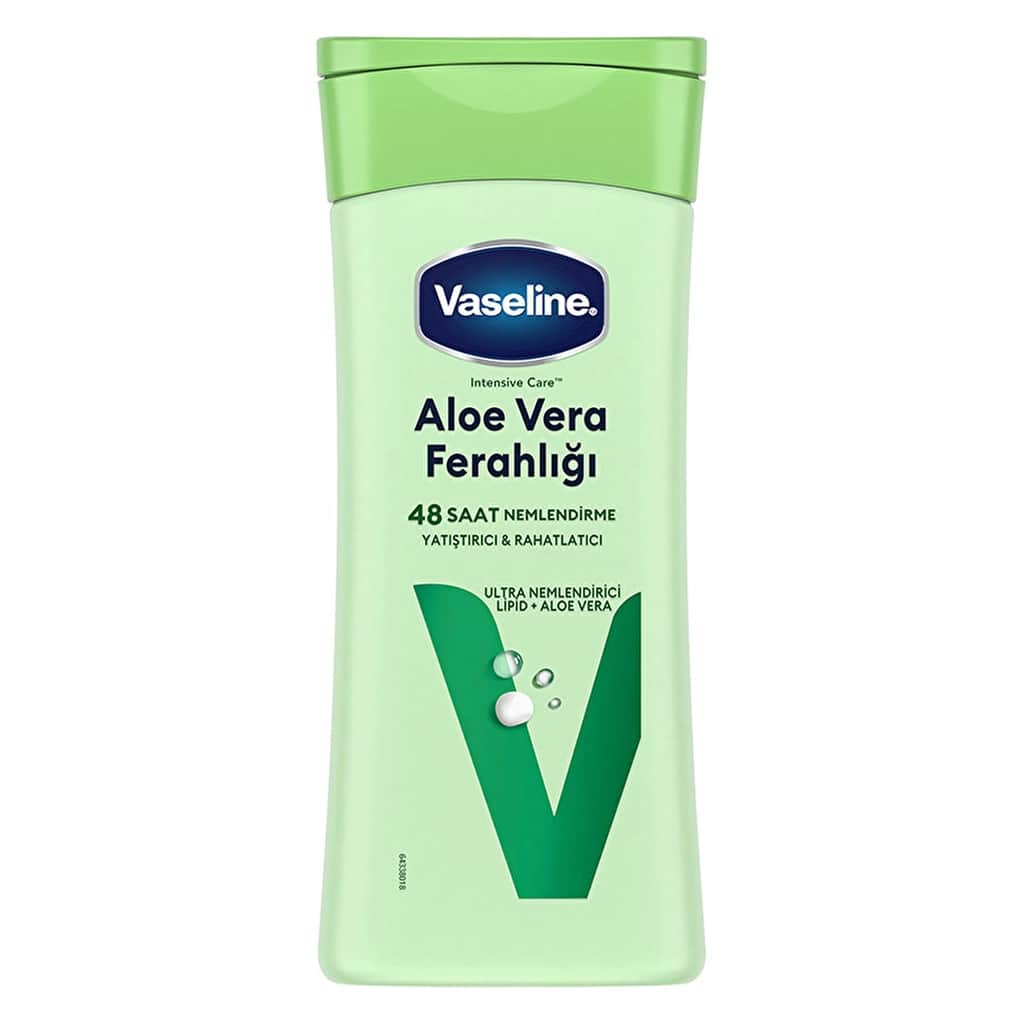 Vaseline لوشن فازلين للجسم بخلاصة الصبار المنعش للبشرة الجافة 200 مل - 2