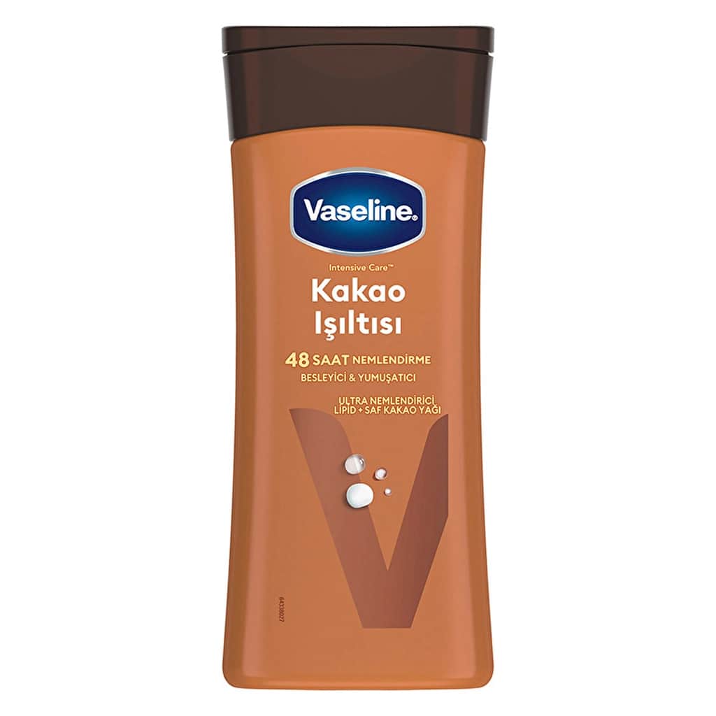 Vaseline لوشن فازلين للجسم بخلاصة الكاكاو للبشرة الجافة والمشرقة 200 مل - 2
