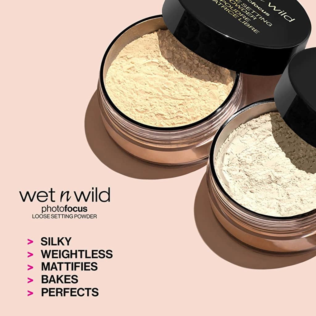 Wet n Wild بودرة تثبيت فوتو فوكس من ويت أند وايلد شفافة - 5