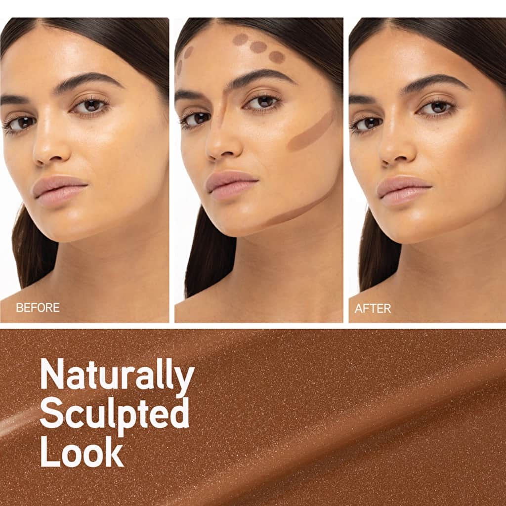 Physicians Formula فرشاة تحديد الوجه \باتر جلو\" من فيزيشنز فورميولا متوسطة/داكنة" - 3
