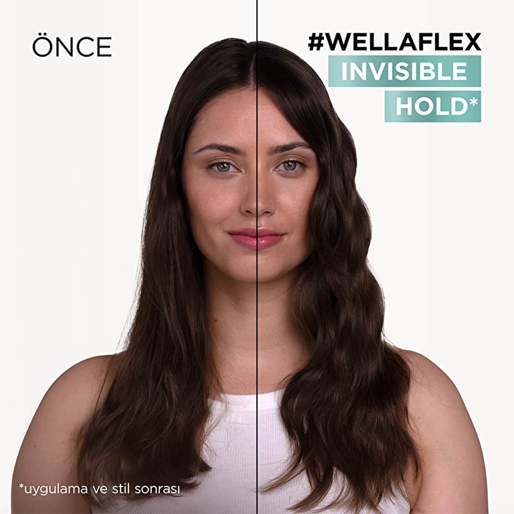 موس شعر ويلا ويلافليكس تثبيت غير مرئي قوة إضافية 200 مل Wella - 4