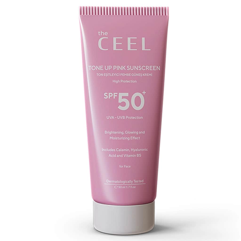 The Ceel واقي الشمس ذا سيل تون إيكوالايزر بعامل حماية من الشمس 50 وردي 50 مل - 2
