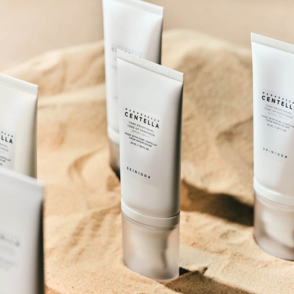 واقي شمس متساوي اللون من سكن 1004 SPF 50+ PA++++ 50 مل Skin 1004 - 3