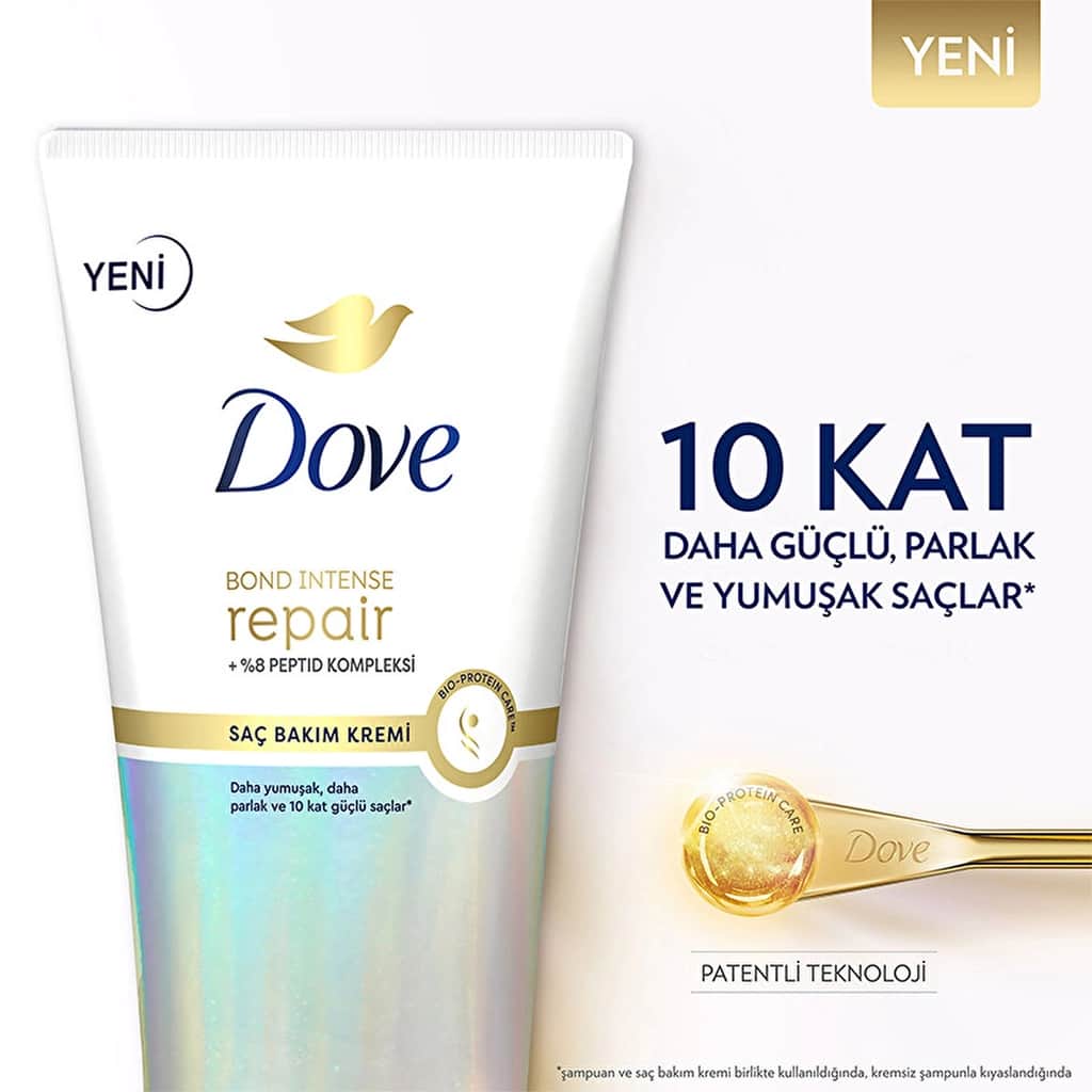 Dove بلسم دوف للعناية بالشعر بوند إنتنس ريبير + ببتيد كومبلكس 170 مل - 6