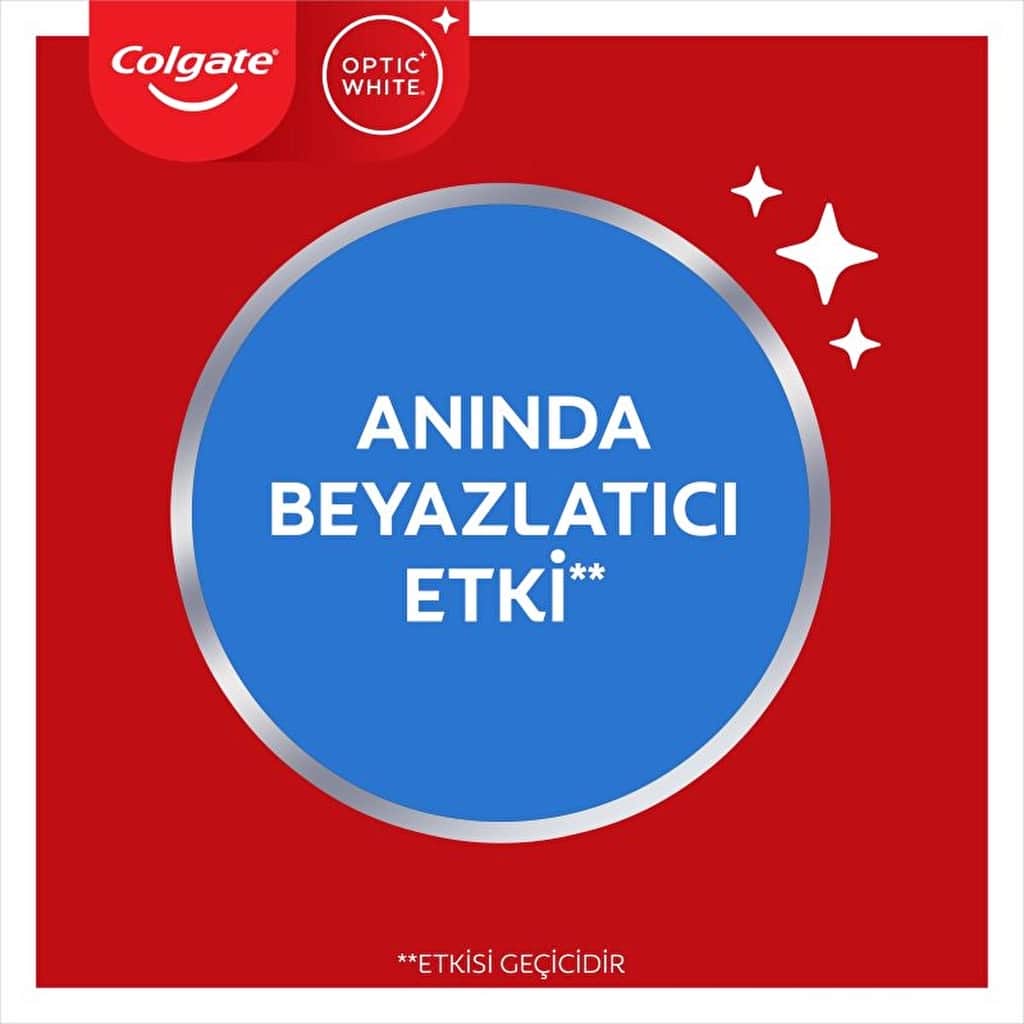 Colgate معجون أسنان كولجيت أوبتيك وايت للتبييض الفوري ٧٥ مل نعناع - 3