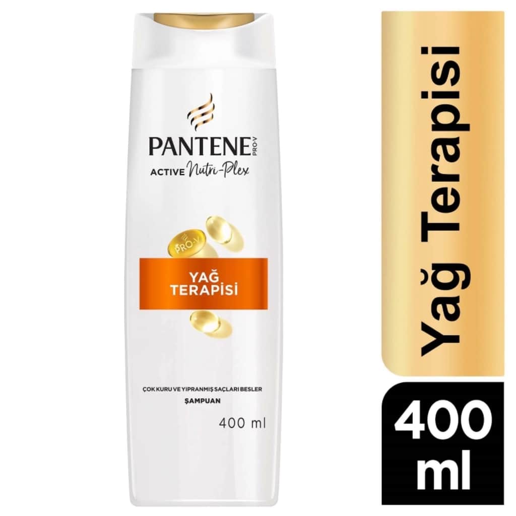 Pantene شامبو بانتين لعلاج الشعر بالزيت 400 مل مغذي وخفيف الوزن - 1