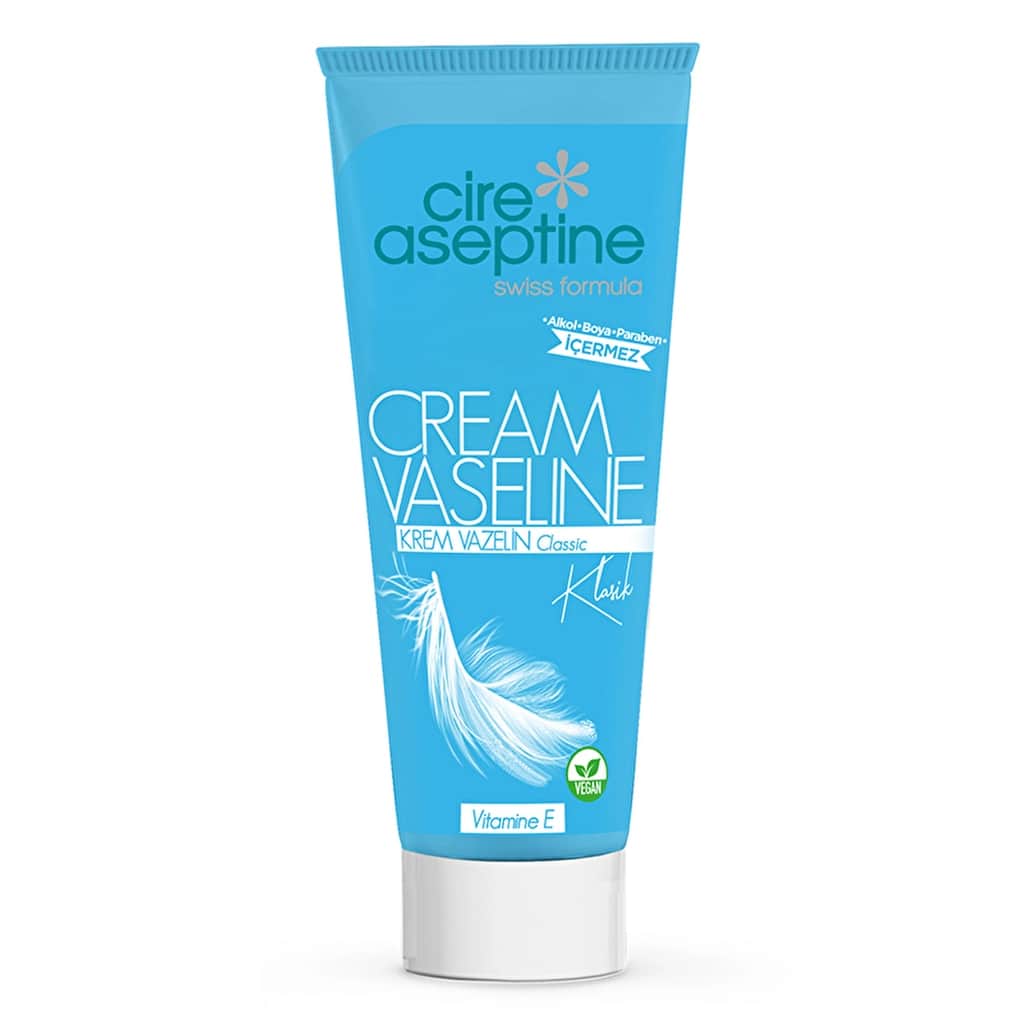 Cire Aseptine كريم سير أسيبتين الكلاسيكي مع الفازلين وفيتامين هـ 75 مل - 1