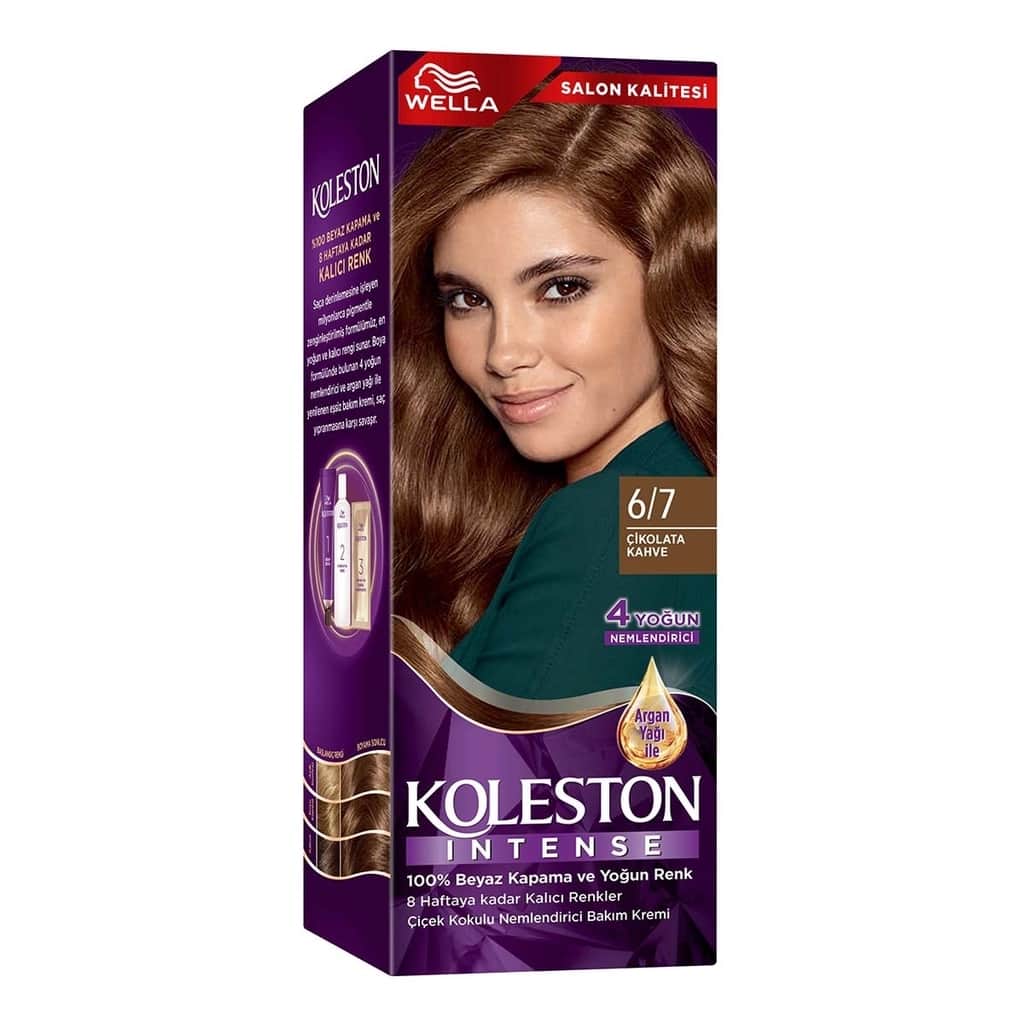 Wella Koleston صبغة شعر ويلا كولستون المكثفة 6/7 بني شوكولاتة - 2