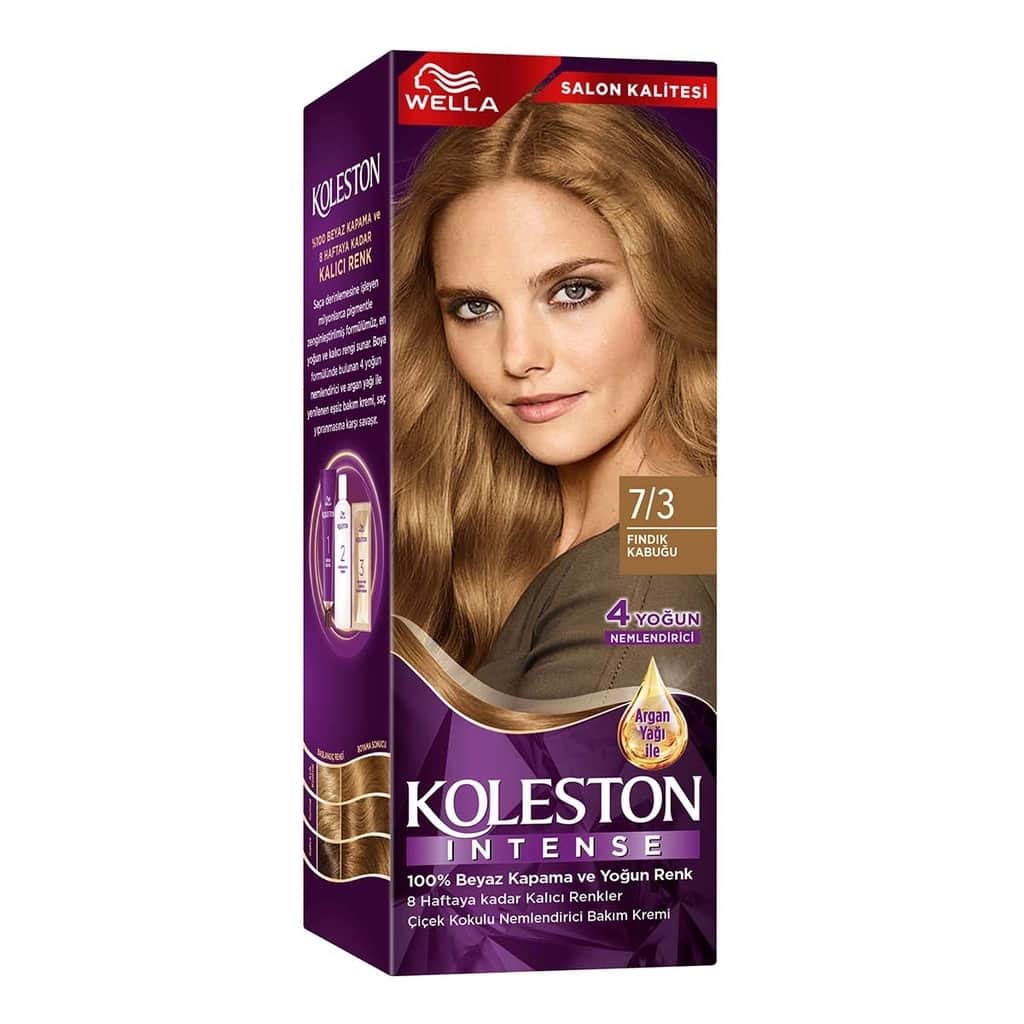 Wella Koleston صبغة شعر ويلا كوليستون المكثفة 7/3 قشر البندق - 2