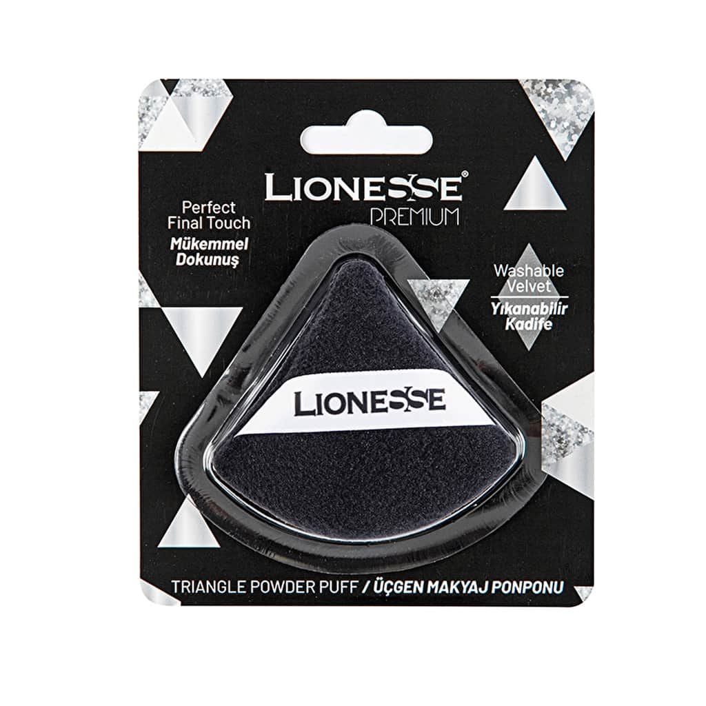 Lionesse مكياج مثلث من ليونيس لتطبيق كريم الأساس بسلاسة - 1