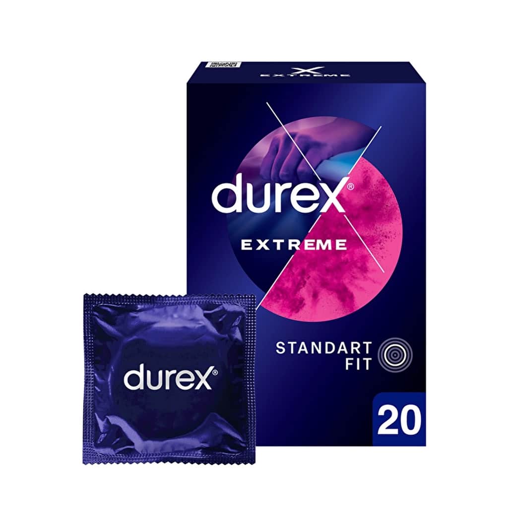 Durex واقيات ذكرية ديوركس إكستريم عبوة من 20 قطعة - 3