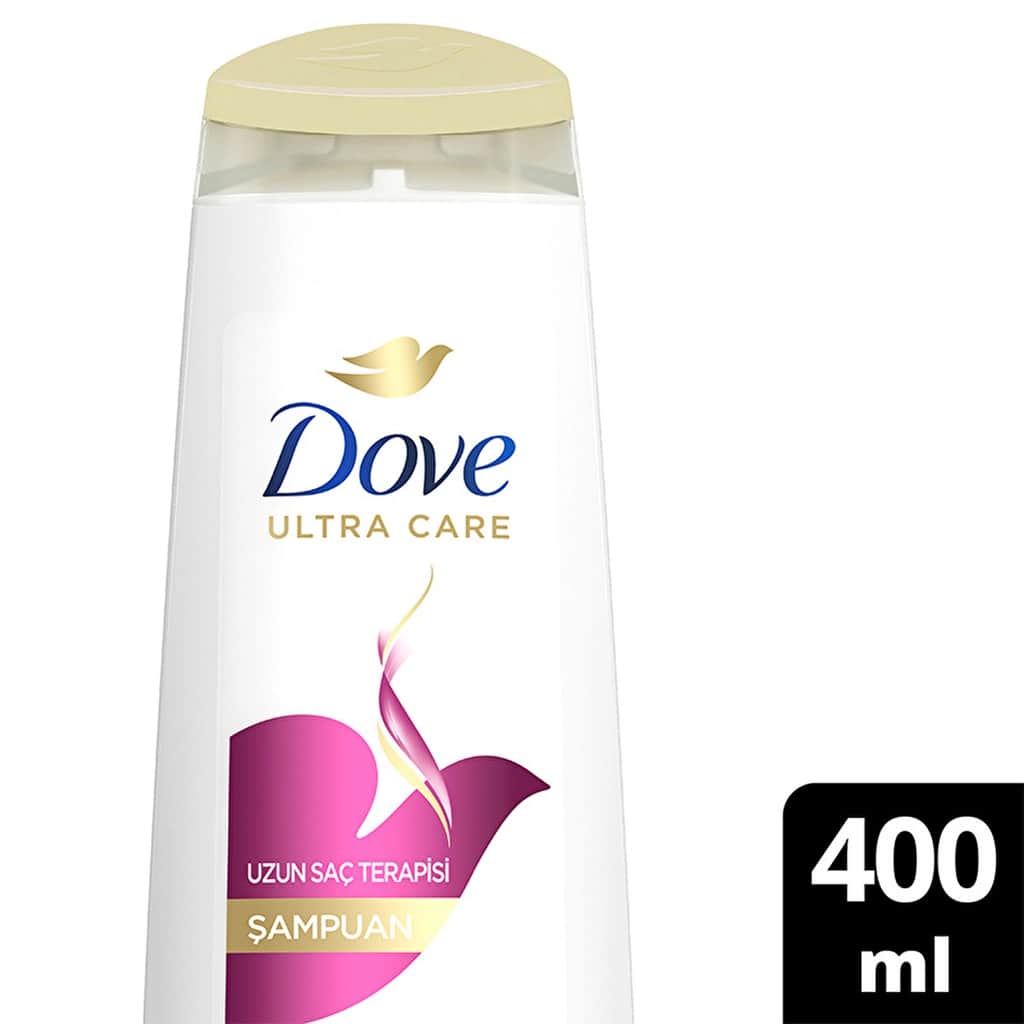 Dove شامبو دوف ألترا كير للعناية بالشعر الطويل، علاج للشعر التالف الطويل، 400 مل - 1
