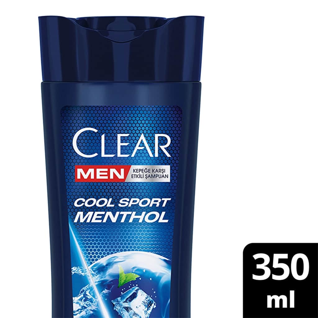 Clear شامبو كلير مين المضاد للقشرة برائحة المنثول المنعشة، 350 مل - 1