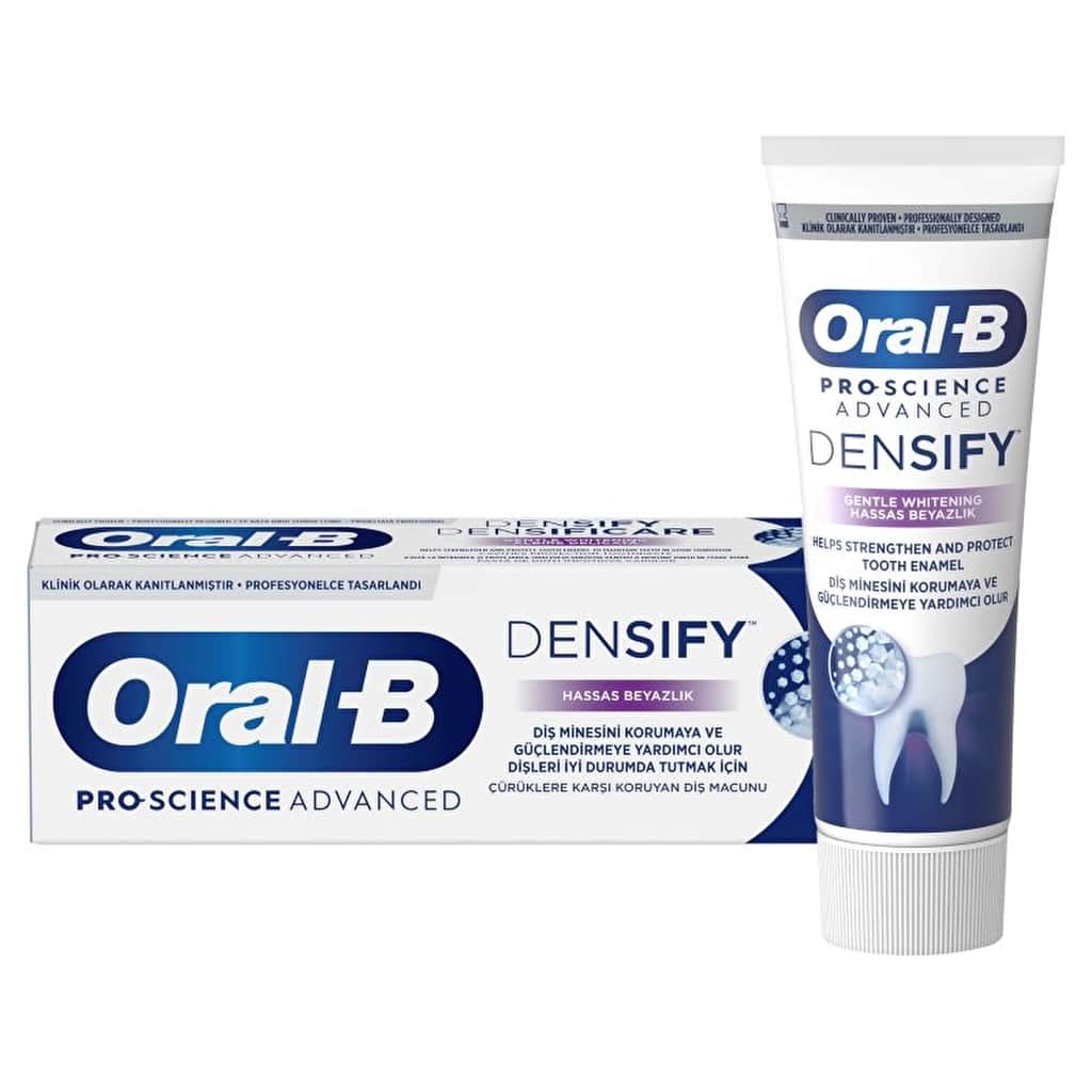 Oral-B معجون أسنان أورال-بي برو دينسيفاي للأسنان الحساسة وايت للأسنان الحساسة - 1