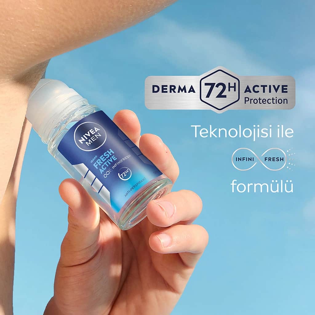 NIVEA مجموعة نيفيا فريش رول أون 50 مل ورول أون 25 مل - 4
