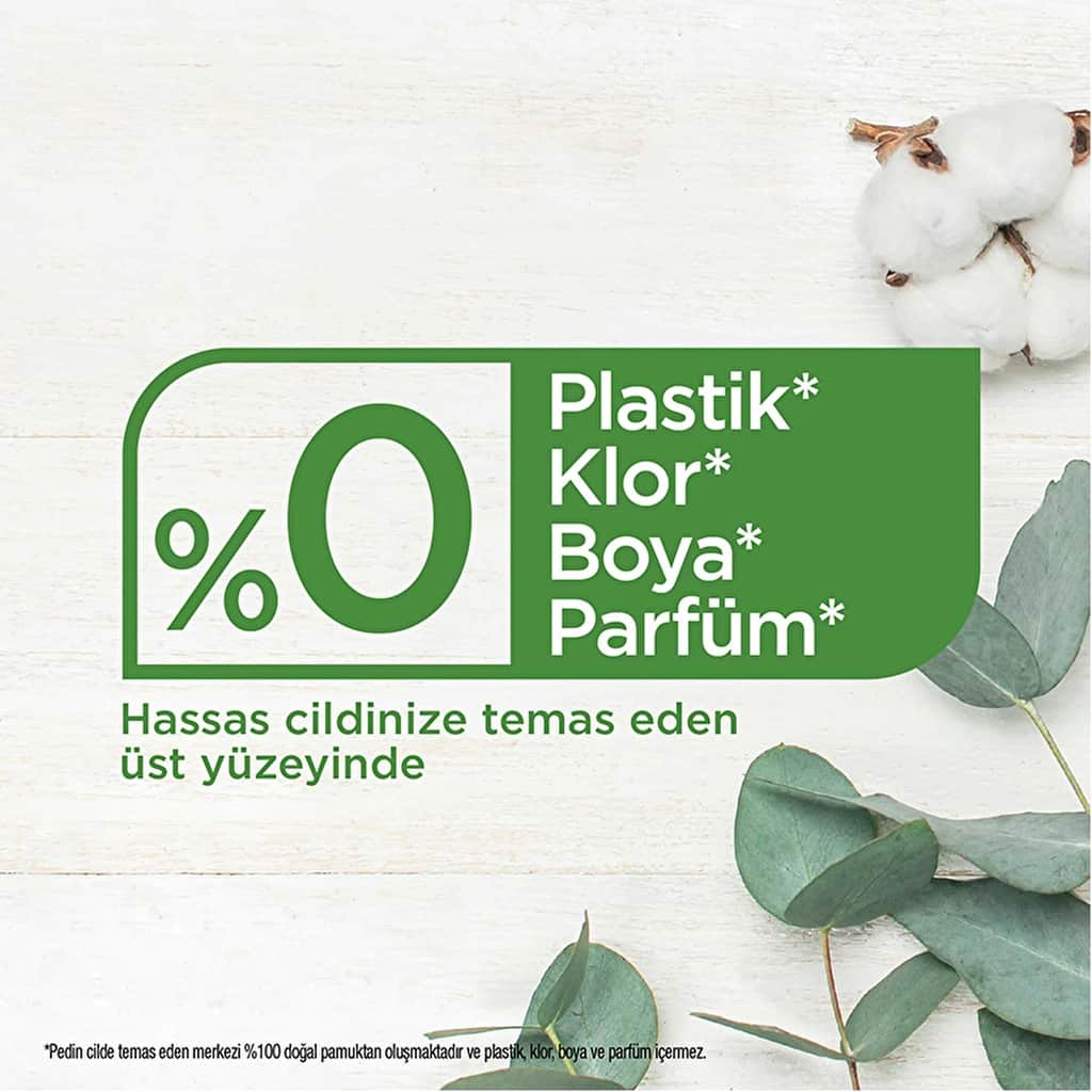 Kotex فوط كوتكس اليومية الرقيقة جدًا الطبيعية ٣٢ فوطة مضادة للحساسية - 3