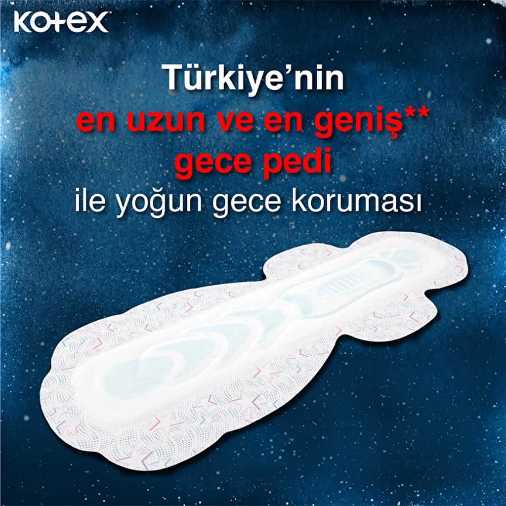 Kotex فوط كوتكس الليلية الطويلة جدًا عبوة من 9 قطع، حماية فائقة الامتصاص - 4