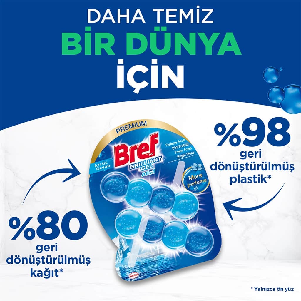 بلوك تواليت جل بريف برليانت أوشن 4 في 1 Bref - 5