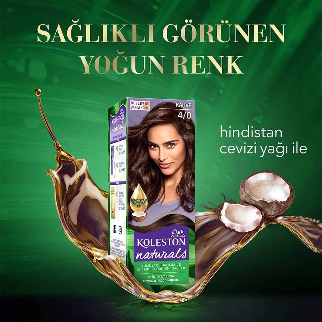 Wella Koleston صبغة شعر ويلا كولستون ناتشورالز 4/0 بني - 6