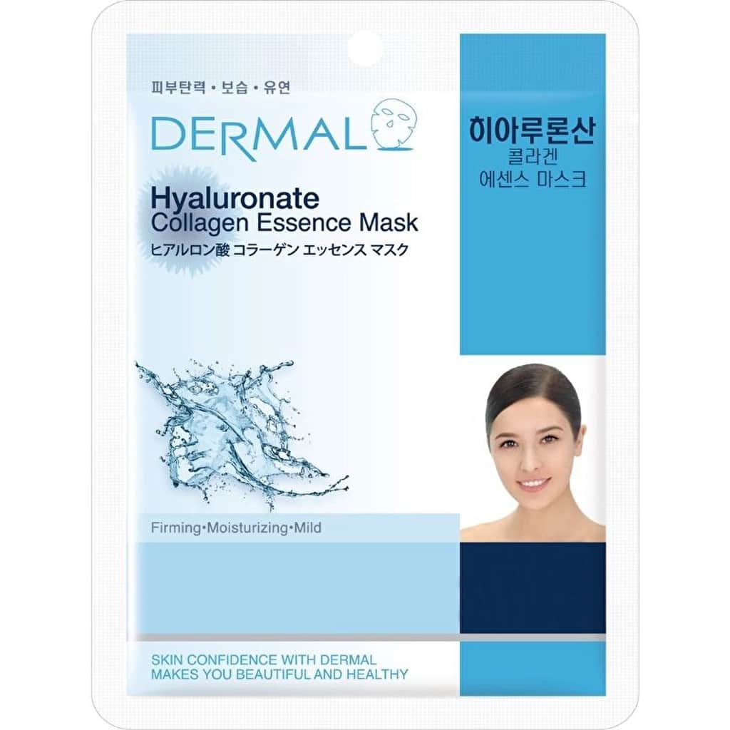 Dermal قناع الكولاجين بحمض الهيالورونيك الجلدي 23 جرام - 1
