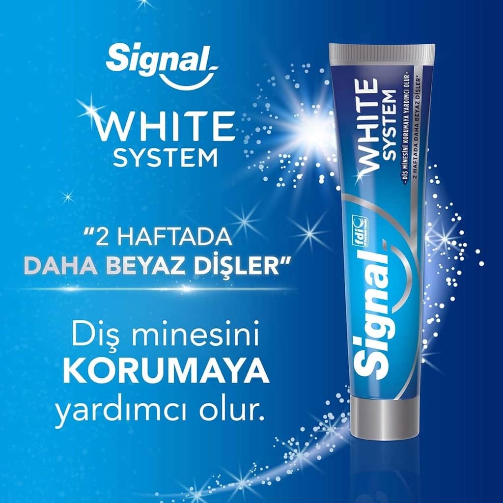 Signal معجون أسنان سيجنال وايت سيستم للتبييض 75 مل - 4