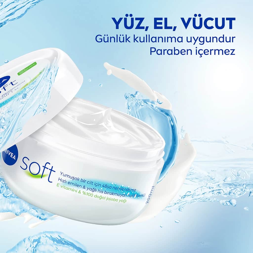 NIVEA كريم نيفيا سوفت، عبوتان - 3