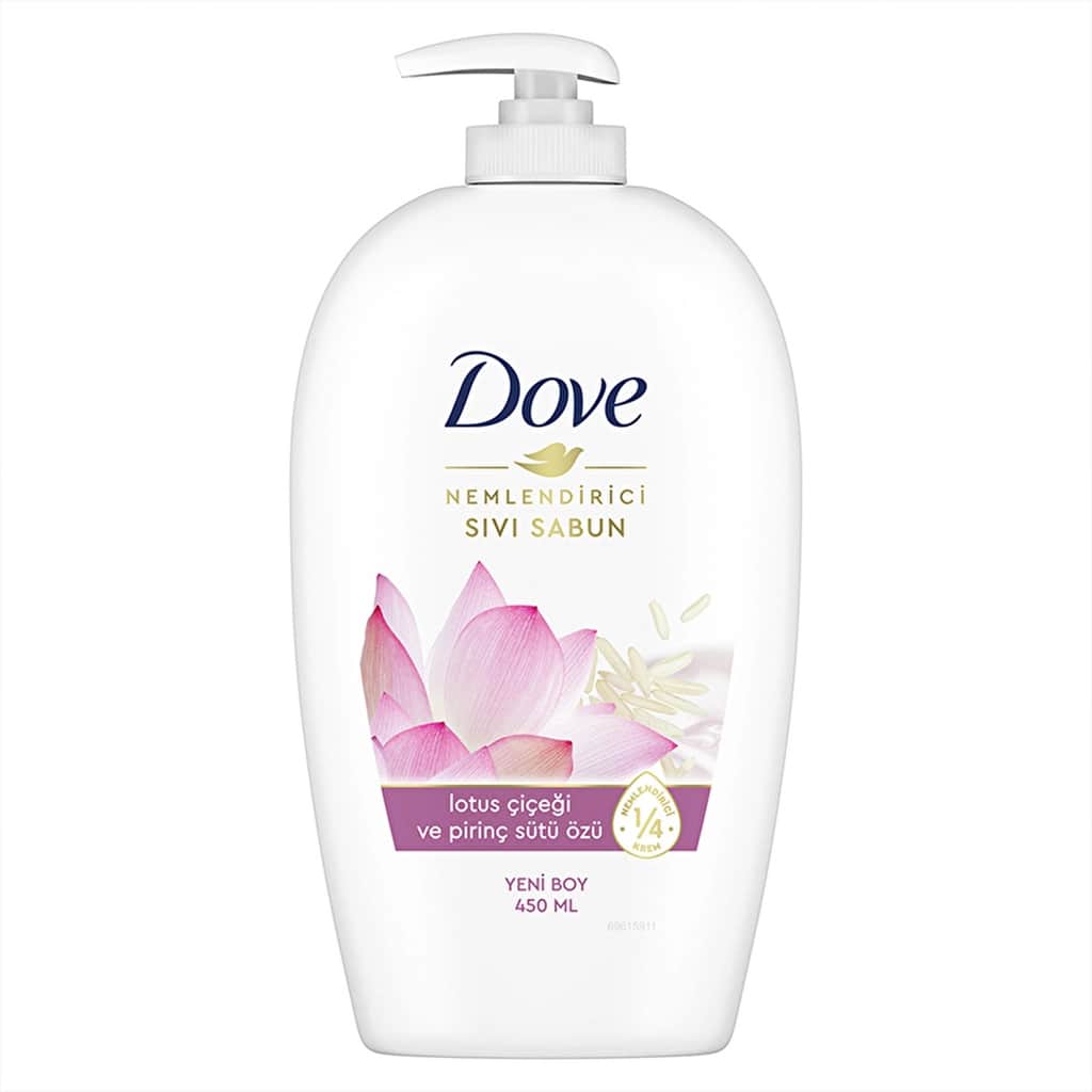 Dove صابون دوف السائل المرطب بخلاصة زهرة اللوتس وحليب الأرز 450 مل - 2