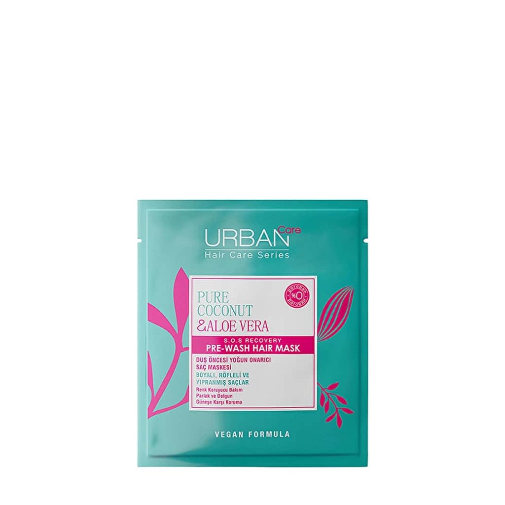 Urban Care قناع العناية بالشعر قبل الاستحمام من أوربان كير بجوز الهند النقي والصبار 50 مل - 2