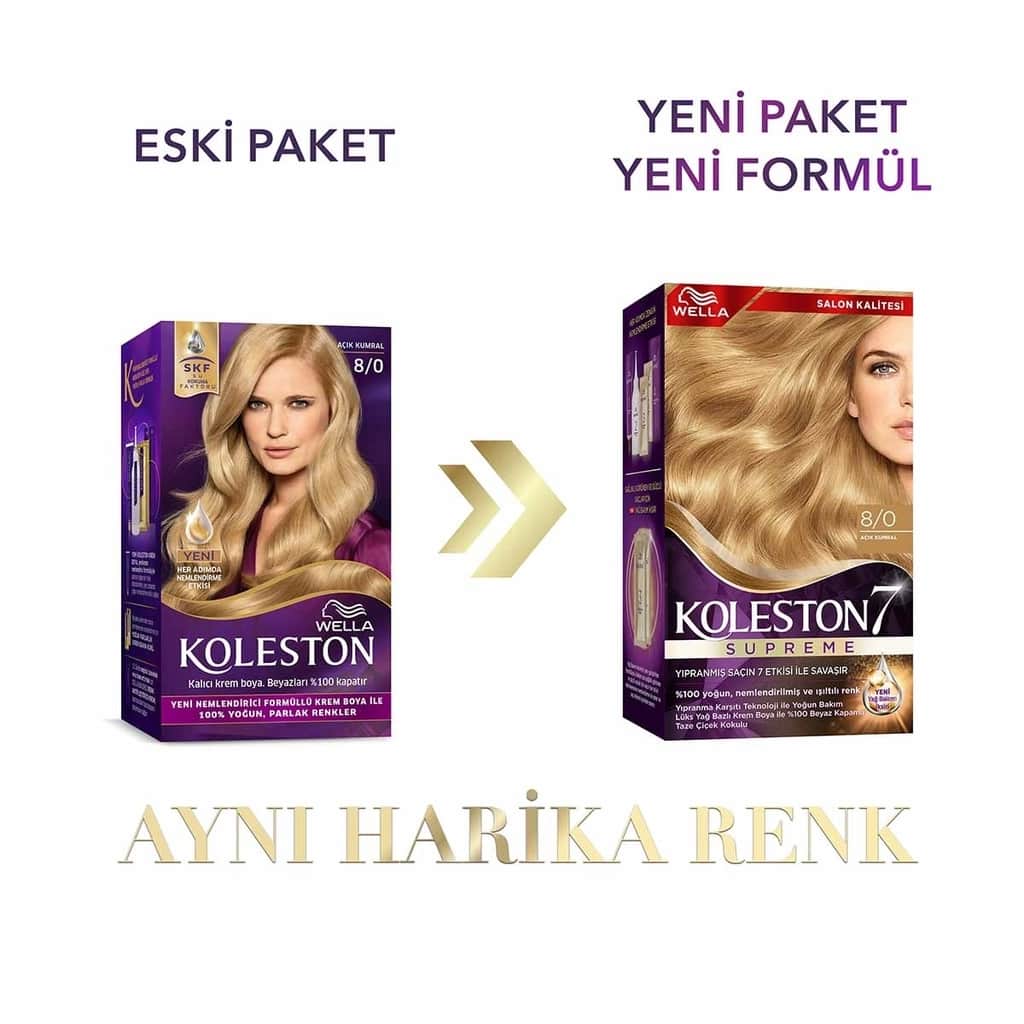 Wella Koleston صبغة شعر ويلا كوليستون سوبريم 8/0 أشقر فاتح - 3