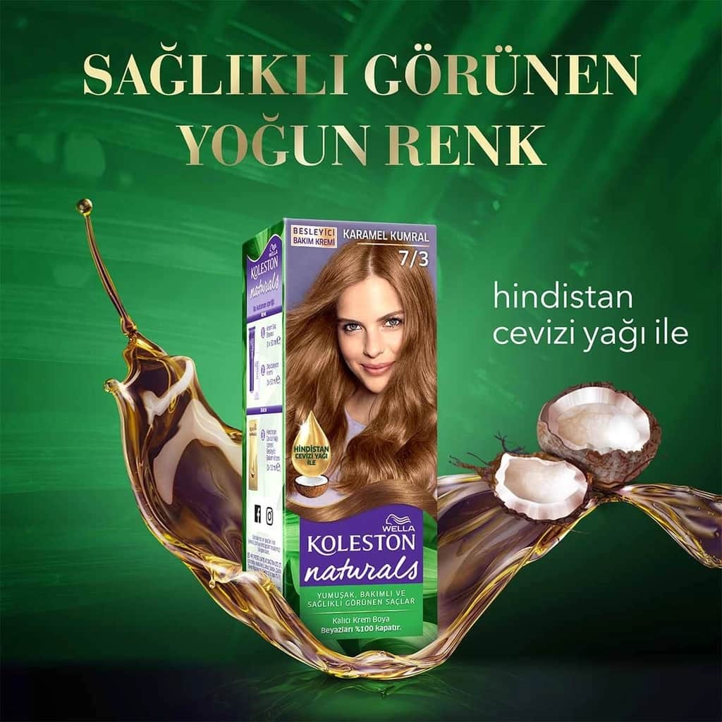Wella Koleston صبغة شعر ويلا كولستون ناتشورالز ٧/٣ أشقر كراميل - 6