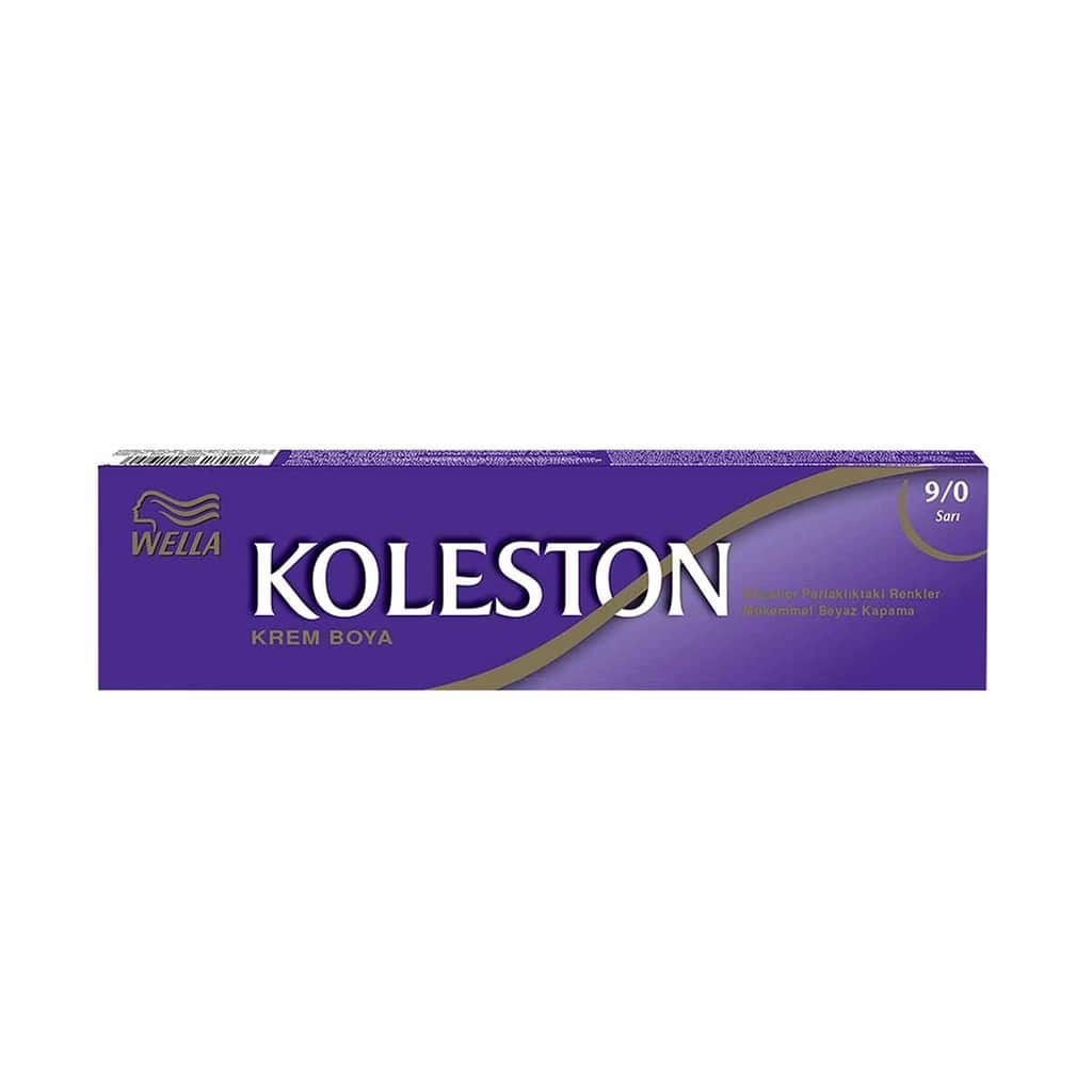 Wella Koleston صبغة ويلا كولستون أحادية الأنبوب 9/0 أصفر - 2