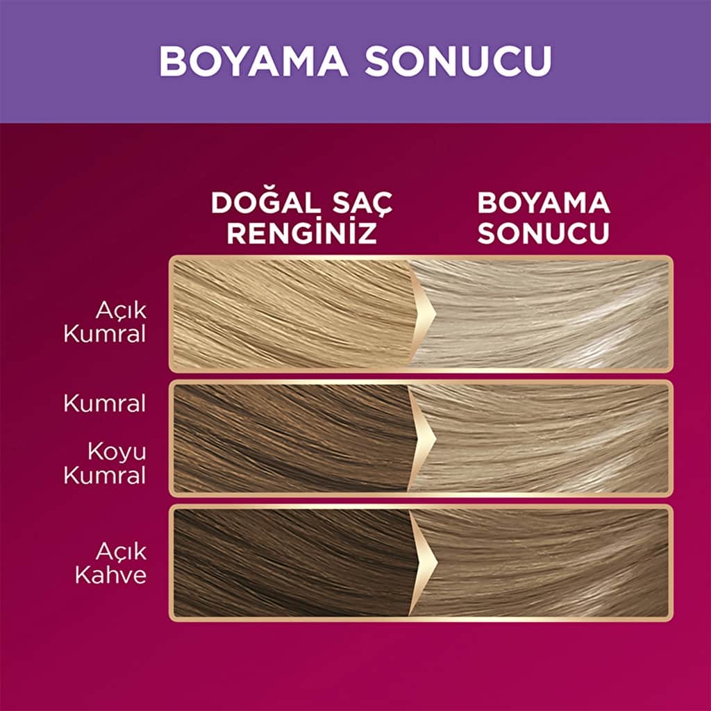 Palette صبغة شعر باليت ديلوكس 10-1 أشقر فاتح رمادي مع لمعان وعناية - 5