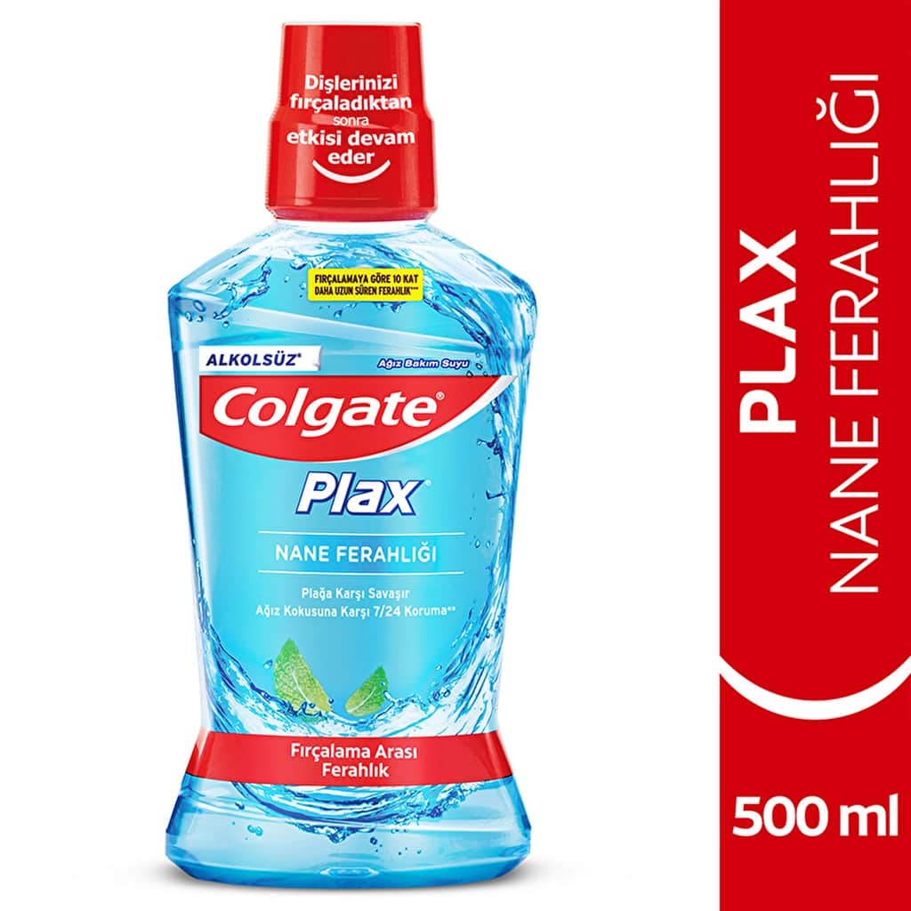 Colgate غسول الفم كولجيت بنكهة النعناع المنعش 500 مل - 1