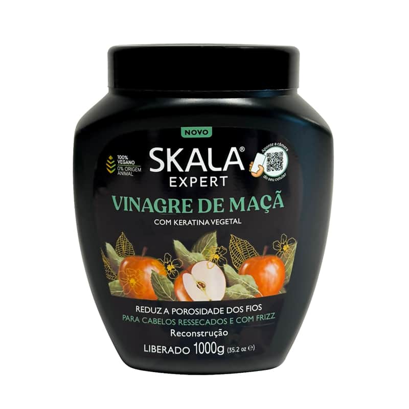 Skala Expert كريم مرطب بخل التفاح للشعر الجاف والمجعد من سكالا اكسبرت 1000 جرام - 1