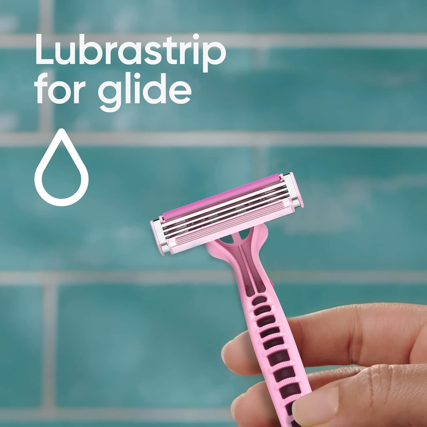 Gillette ماكينة حلاقة سيمبلي فينوس ثلاث شفرات للنساء 4+1 من جيليت 5 قطع - 4