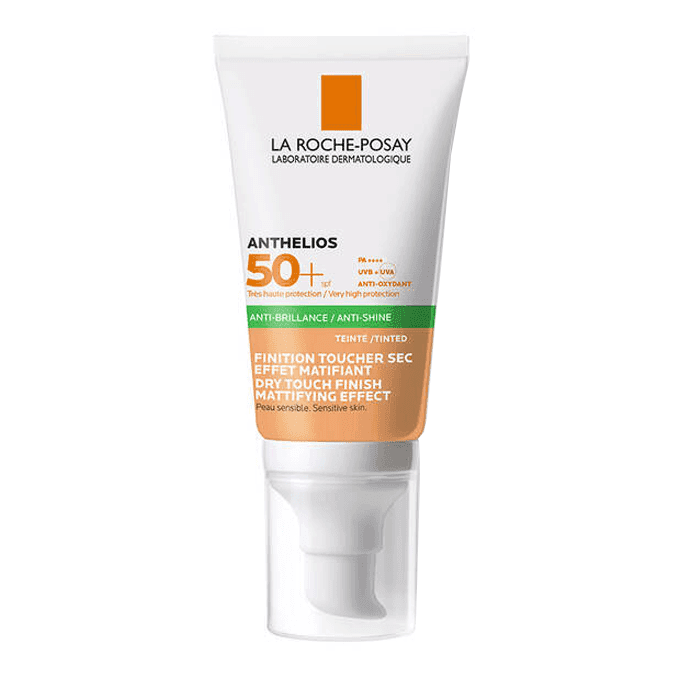 La Roche-Posay كريم جل الشمس الملون أنثيليوس إكس إل من لا روش بوزيه بعامل حماية 50، 50 مل - 1