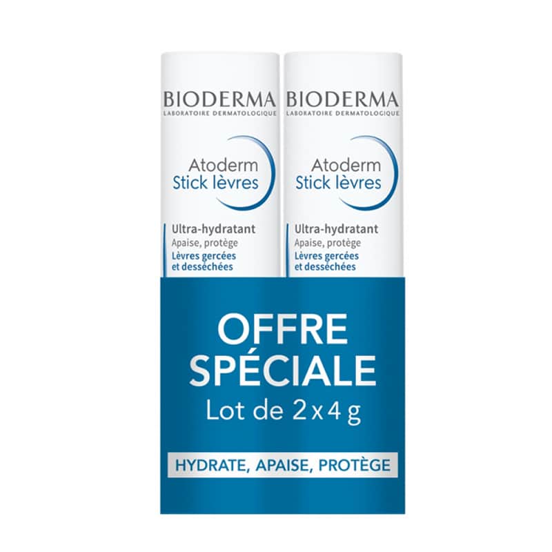 Bioderma مرطب شفاه من بيوديرما 2×4 جرام - 1